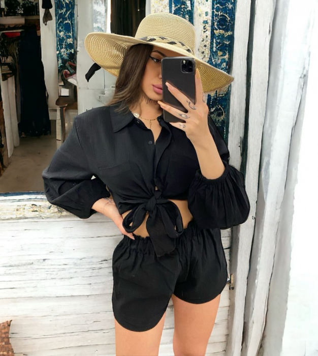 Compleu Natalya - Negru [2]
