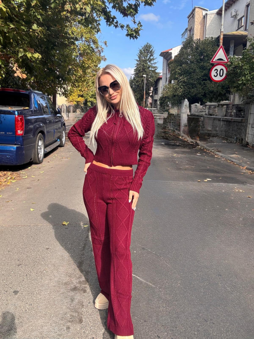 Compleu - Wine Dream Knit Set [2]