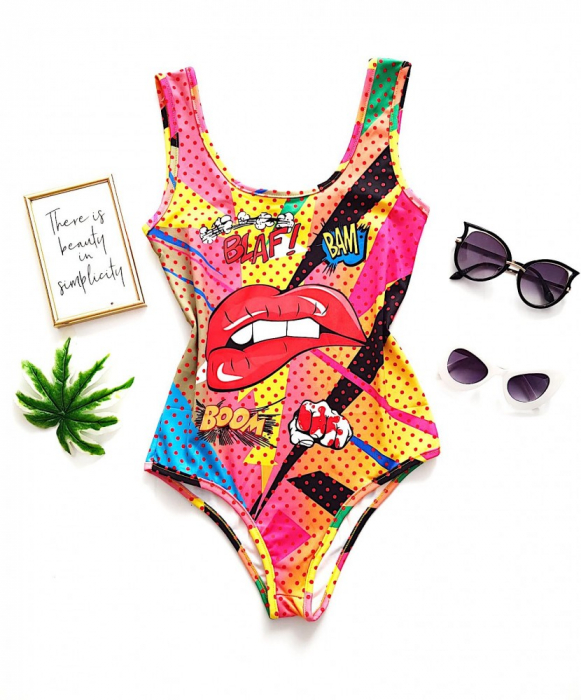Costum de baie Lips - Multicolor [2]