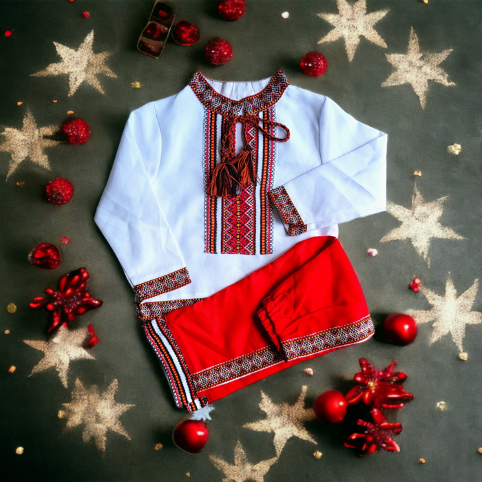 Costum traditional baieti cu broderie [1]