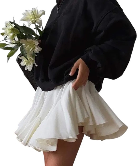 Fusta Daisy - Alb [16]