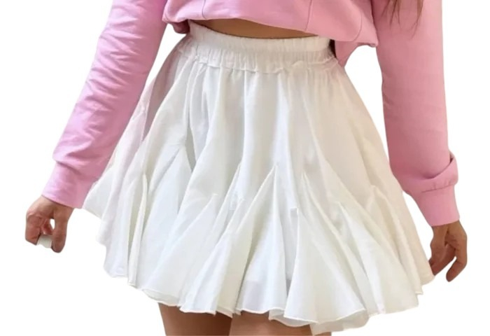 Fusta Daisy - Alb [13]