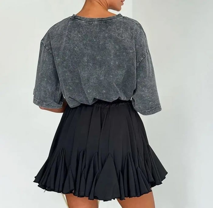 Fusta Daisy - Negru [4]