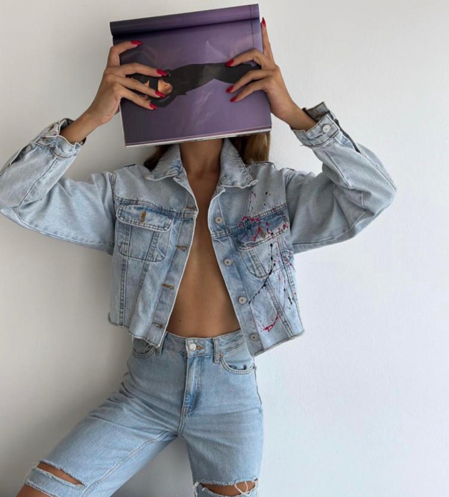 Geaca Blug Cropped - B&K [5]