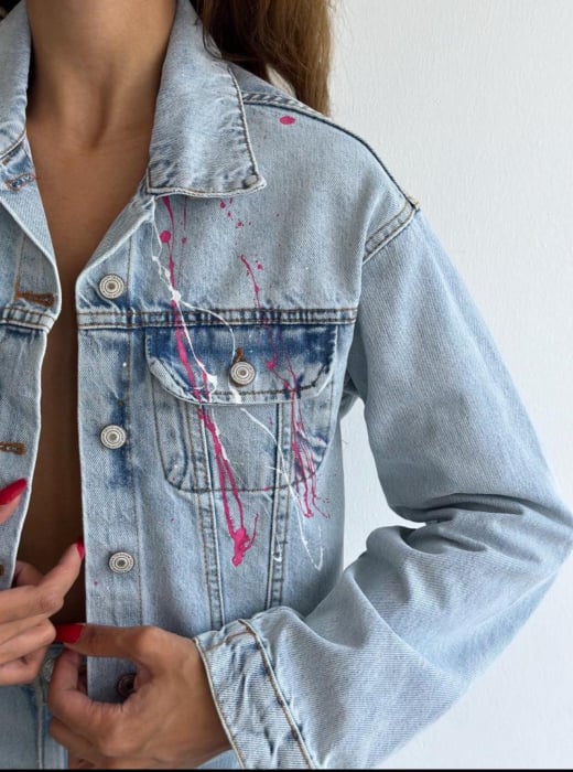 Geaca Blug Cropped - B&K [2]