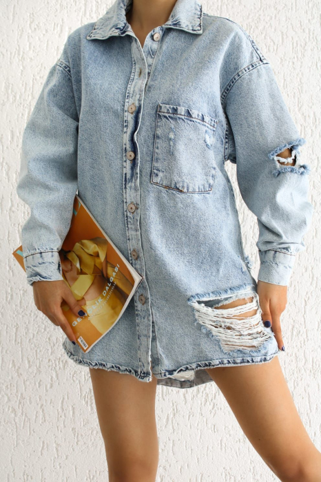 Geaca Denim Pluttyn Blue [2]