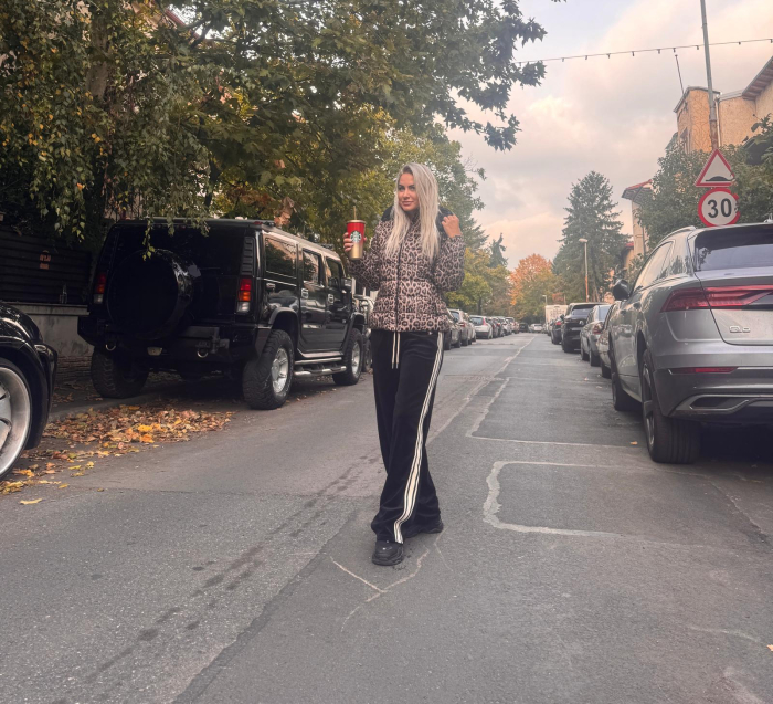 Geaca scurta matlasata - Leopard Luxe [4]