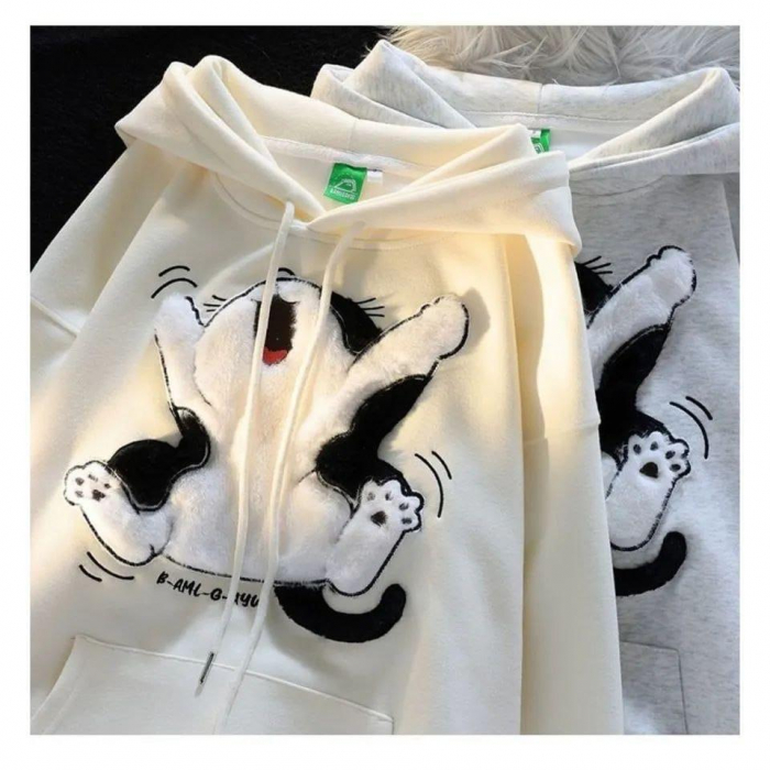 Hanorac Pisica - Alb #02 [3]