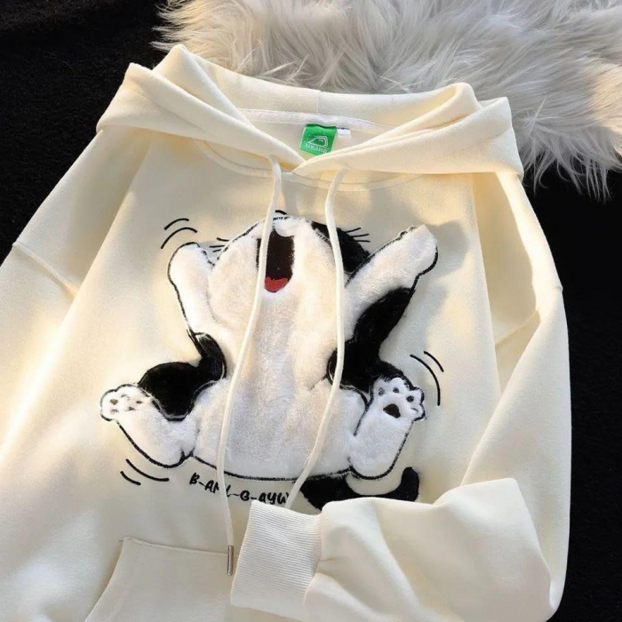 Hanorac Pisica - Alb #02 [2]