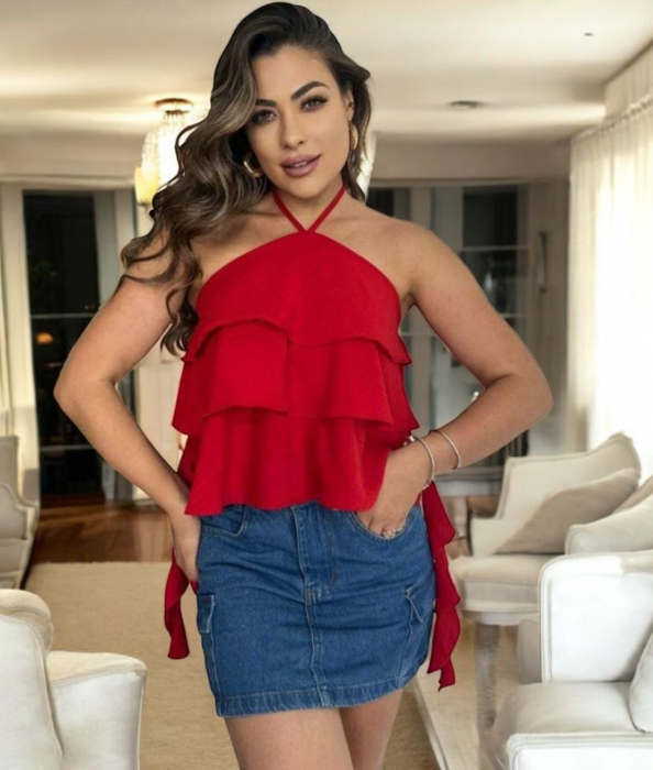 Maiou cu Volane Flamenco [2]