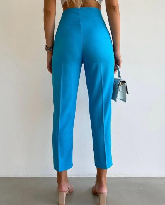 Pantaloni Office Karol - Albastru Deschis [2]