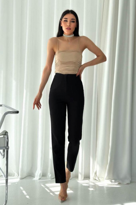 Pantaloni Office Karol - Negru [3]