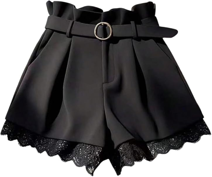 Pantaloni scurți cu dantelă – Lace Edge [4]