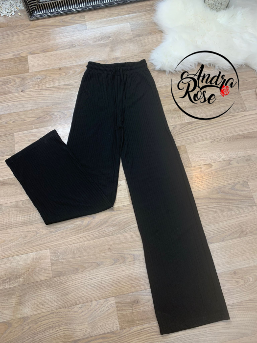 Pantaloni Velvet - Negru [3]