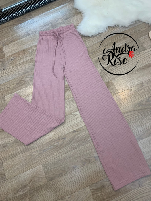 Pantaloni Velvet - Roz [2]