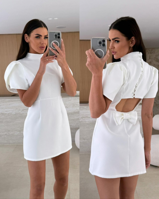 Rochie Antoanetta - Alb [4]