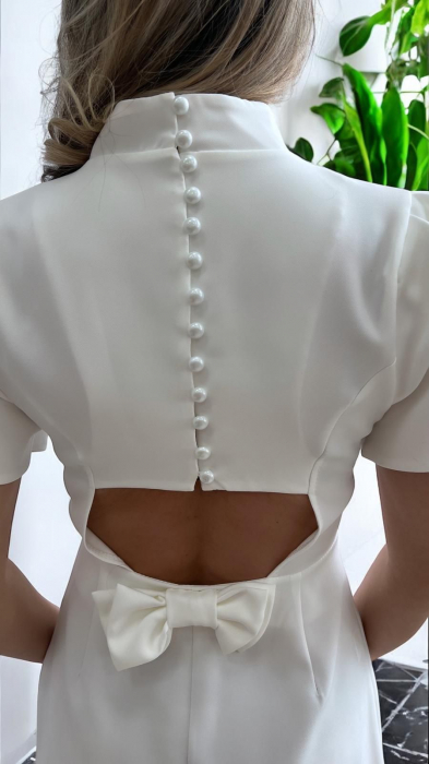 Rochie Antoanetta - Alb [3]