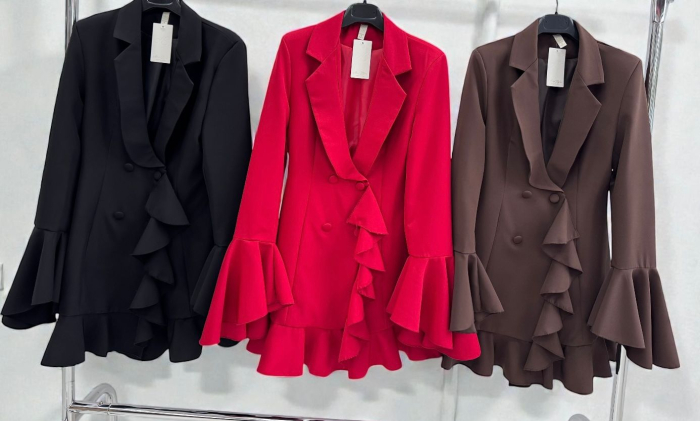 Rochie Brown Cascade Mini [2]