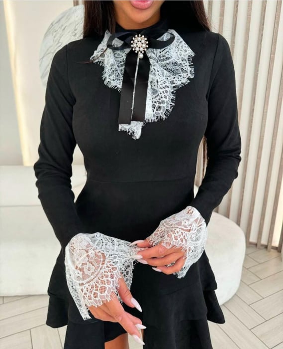 Rochie CasaDI - Negru [3]