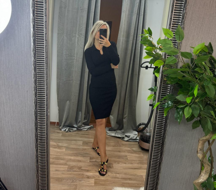 Rochie Eliana - Negru [5]
