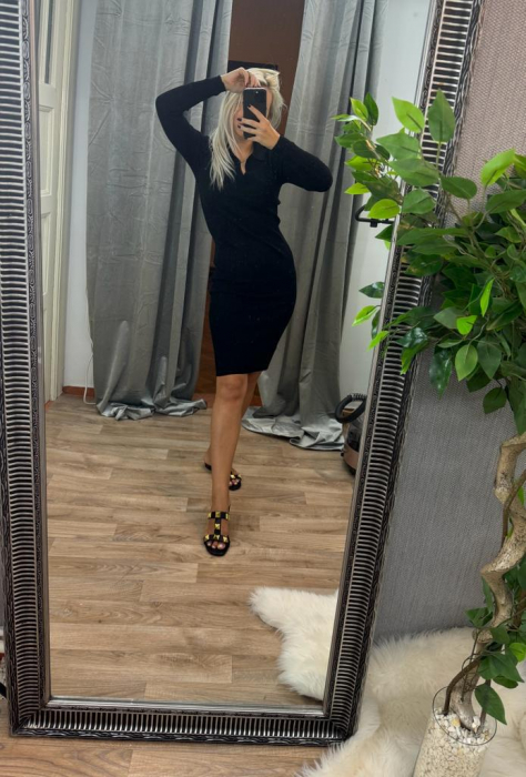 Rochie Eliana - Negru [4]