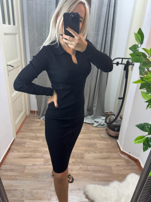 Rochie Eliana - Negru [2]