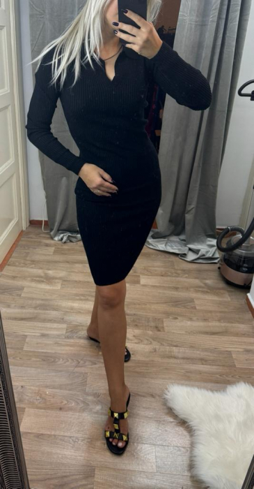 Rochie Eliana - Negru [3]