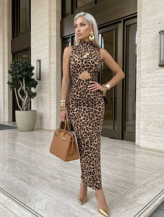 Rochie Hot Instinct - Leopard [3]