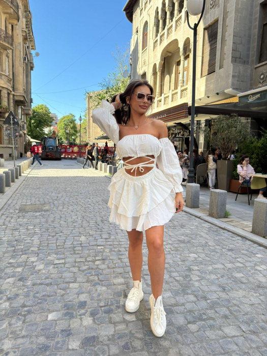 Rochie Karyna - Alb [4]