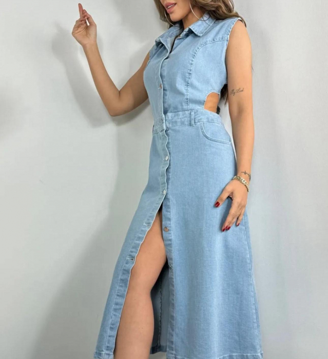 Rochie lunga blug [2]