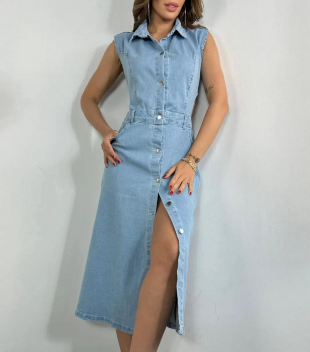 Rochie lunga blug [3]