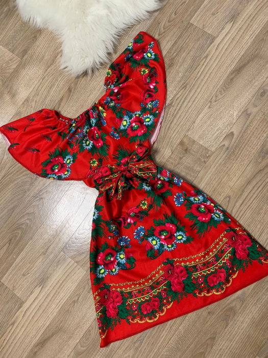 Rochie mini-red TRADITIONAL [2]