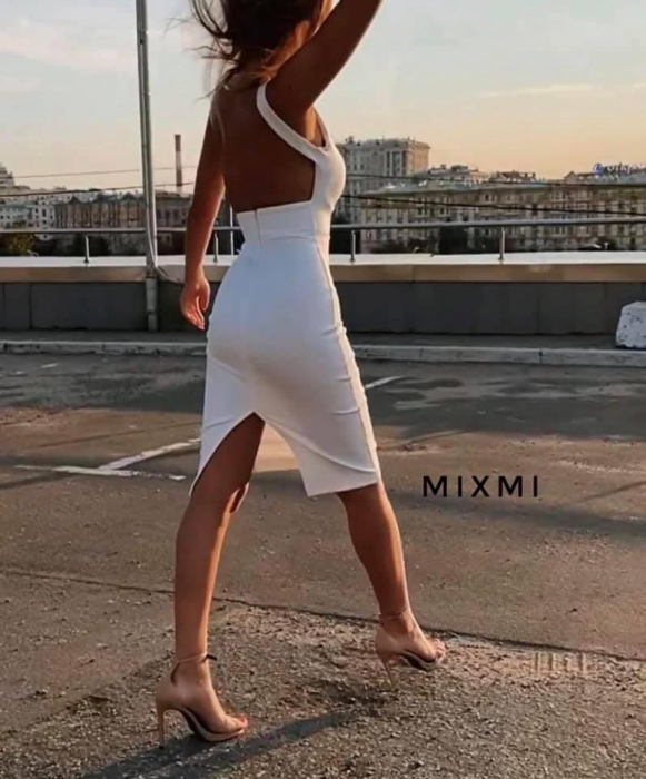 Rochie Mixmi - Alb [2]