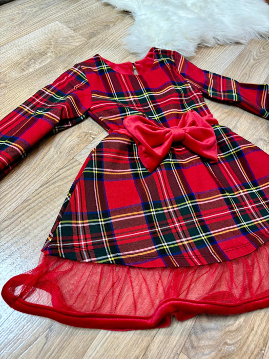 Rochie pentru fetite LongS RED - Rosu [4]