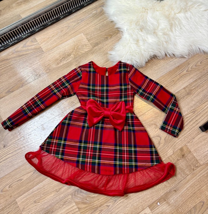 Rochie pentru fetite LongS RED - Rosu [2]