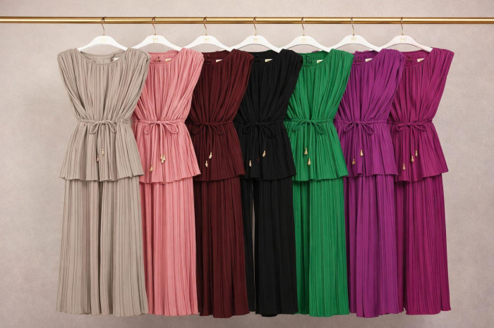 Rochie plisata - Flow Dress [4]