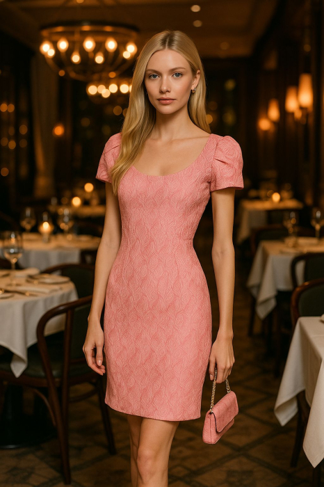 Rochie Rose Whisper - Roz [1]