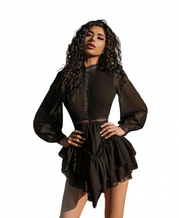 Rochie Senssy Black [4]