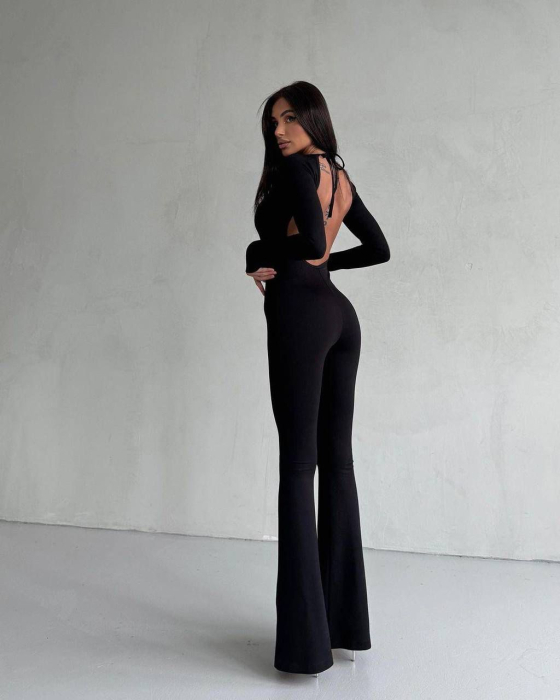 Salopeta  Black Sculp - Negru [3]