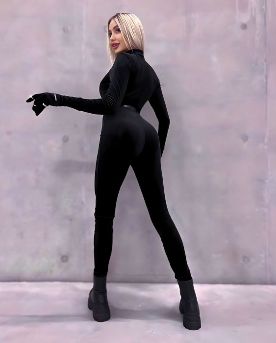 Salopeta + manusi din catifea - Velvet Touch [3]