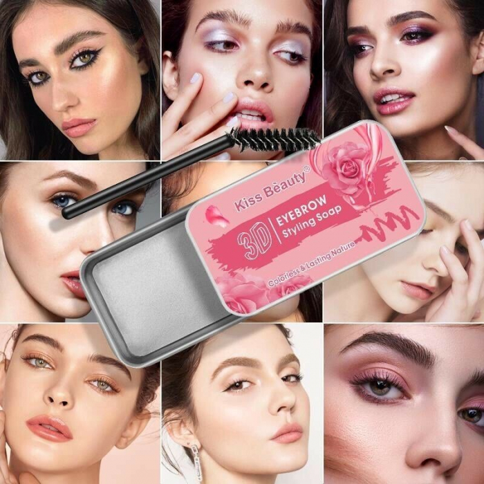 Gel pentru Stilizarea Sprancenelor 3D - Kiss Beauty [3]