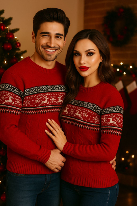 Set 1+1 Pulovere Parfumate de Cuplu [1]