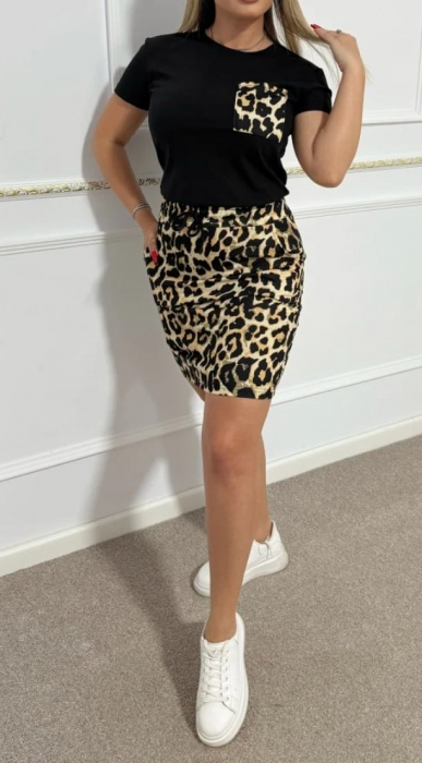 Set 2 piese - Leopard Contrast [1]