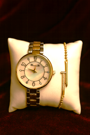 Set Ceas + Bratara dama - Golden Grace Set [1]