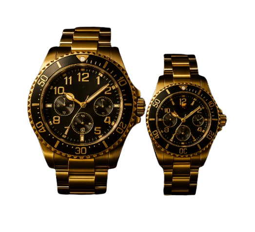 Set Ceasuri Premium - Golden Royal Duo [2]