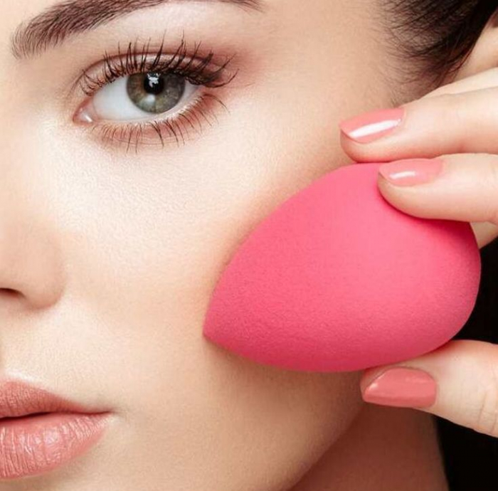 Set Blush + Primer + Buretel Machiaj [5]
