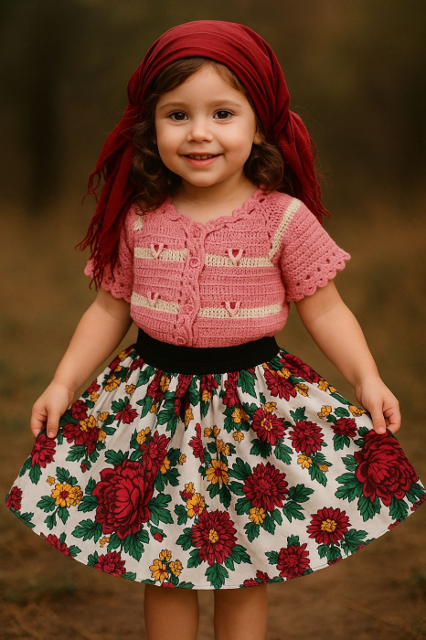 Set traditional fetita - Autumn Bloom [1]