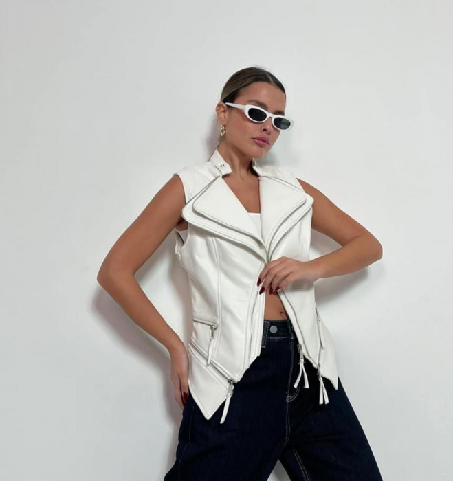 Vesta piele  - Biker Diva [1]