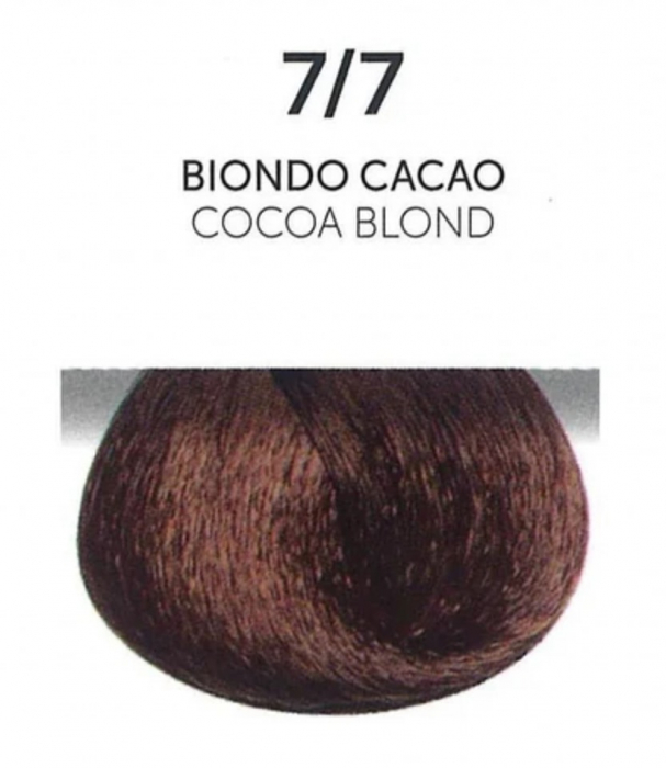 Vopsea permanenta - ITALIA Coloring Cream 100 ml - COCOA BLOND 7/7 [2]