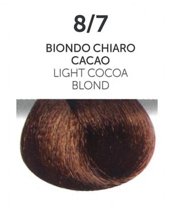 Vopsea permanenta - ITALIA Coloring Cream 100 ml- LIGHT COCOA BLOND 8/7 [2]